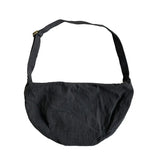 Japanese Canvas Messenger Bag Distressed Large Capacity