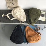 Japanese Shoulder Messenger Bags Unisex Chest Bag Crossbody Fanny Pack