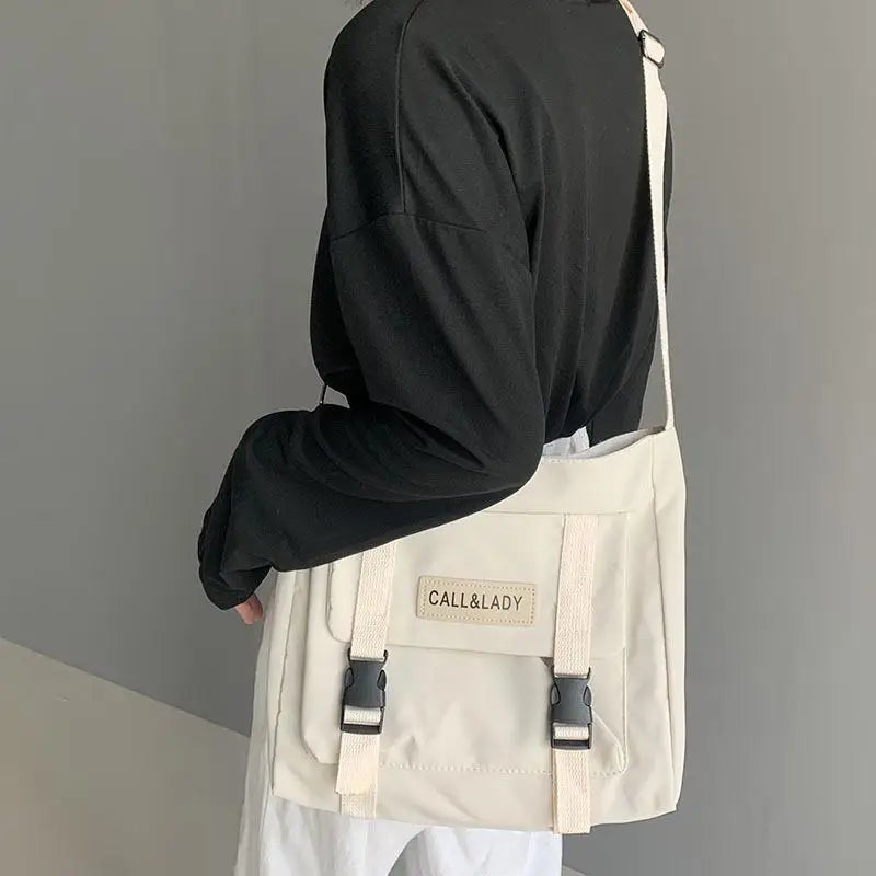 Japanese Messenger Bag Student Nylon Waterproof Crossbody Bags Women