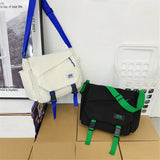 Japanese Messenger Waterproof Bag Light Crossbody Bags for Men Women
