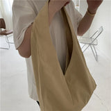 Japanese Nylon Shoulder Bag Large Capacity Lightweight Handbag