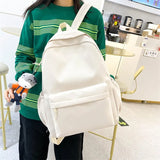 Japanese Women Backpack High Nylon School Bag For Teenage Girls
