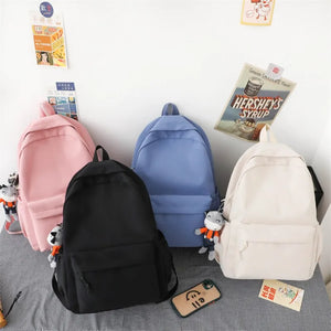 Japanese Women Backpack High Nylon School Bag For Teenage Girls