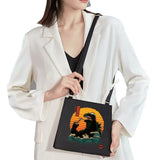 Japanese Diagonal Bag Funny Cat Pattern Woman Shoulder Bag