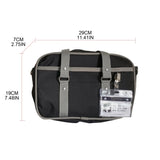 Japanese Student Bags High School Shoulder Bag - Black