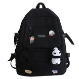 Japanese Style Girl Book Waterproof Nylon Women Backpack