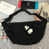 Japanese Style Waist Packs Large Capacity Casual Fanny Pack