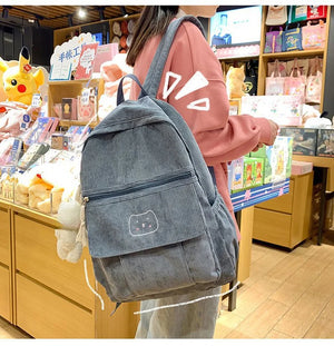 Japanese Style Girls School Backpack for College Students