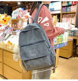 Japanese Style Girls School Backpack for College Students