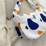 Vintage Japanese Style Cow Pattern Shoulder Bag