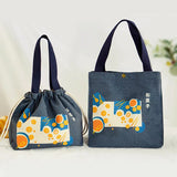 Japanese Style Thermal Lunch Bag for Women