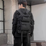 Japanese Style Men's Backpack Large Capacity Travel Bag