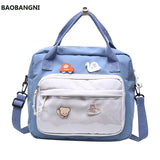 Japanese Style School Bags For Teenage Girls Tote Bag Backpack Women S