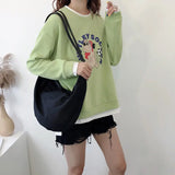 Japanese Style Canvas Shoulder Bag Women Hobo Cross Body Large Capacity Handbag