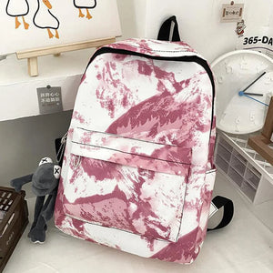 Japanese Style Student Schoolbags Graffiti Female Backpacks