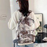 Japanese Style Student Schoolbags Graffiti Female Backpacks