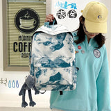 Japanese Style Student Schoolbags Graffiti Female Backpacks