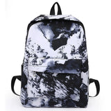 Japanese Style Student Schoolbags Graffiti Female Backpacks