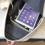 Japanese Style Women Backpack Large Capacity Waterproof Nylon Schoolbag