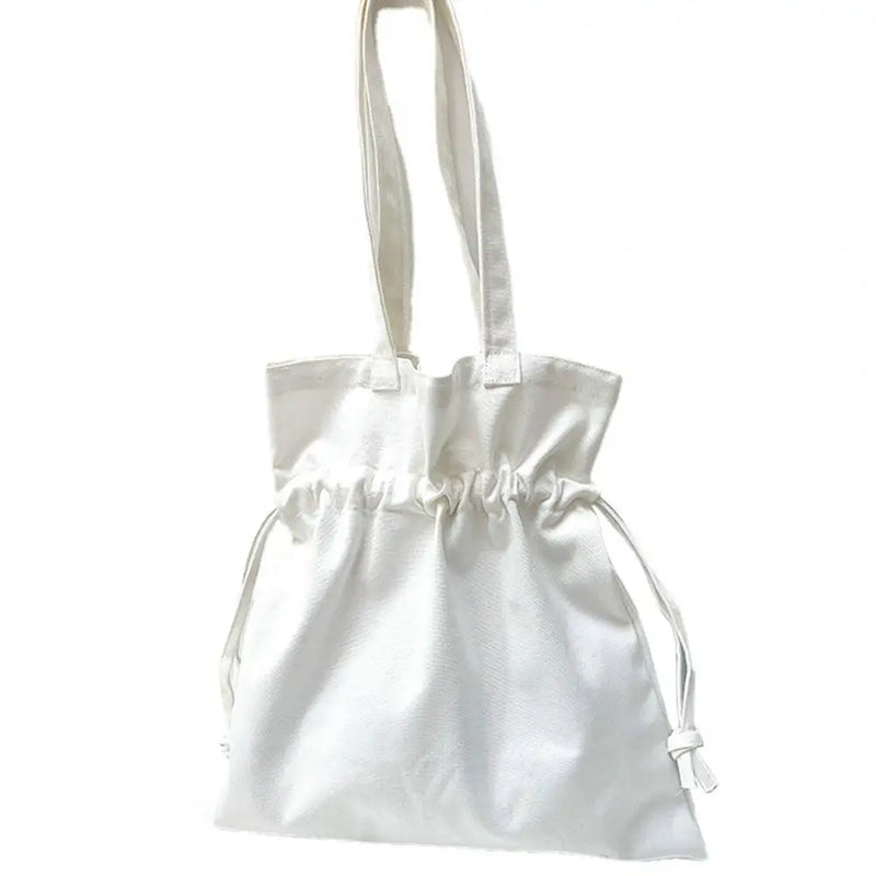 Japanese Style Women Shopping Bag Plaid Shoulder Bag