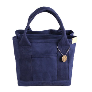 Japanese Canvas Bag Lunch Bag Handbag Canvas Handbag Handbag