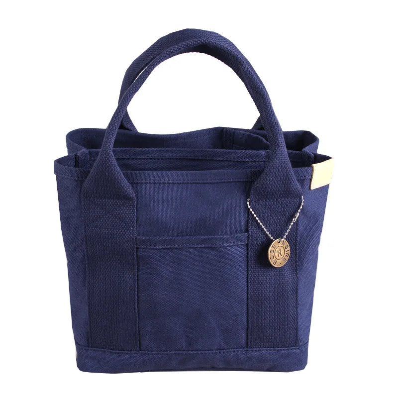 Japanese Canvas Bag Lunch Bag Handbag Canvas Handbag Handbag