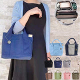 Japanese Canvas Lunch Bag Handbag for Women Tote Bag