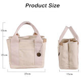 Japanese Canvas Lunch Bag Handbag for Women Tote Bag