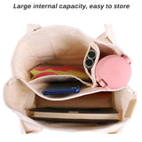 Japanese Canvas Lunch Bag Handbag for Women Tote Bag