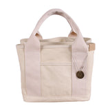 Japanese Canvas Lunch Bag Handbag for Women Tote Bag