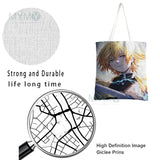 Japanese Ukiyoe Women Shoulder Bags Handbags Canvas Eco Travel School Beach Bag