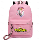Japanese Women's USB Charging Travel Backpack Waterproof Anti-Theft