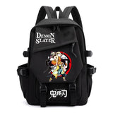 Japanese Demon Slayer Backpack for Kids with Large Capacity