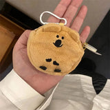 Japanese Kpop Koala Headphone Bag Harajuku Mini Wallet