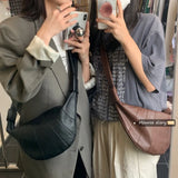 Japanese Dumpling Bag Crossbody Vintage Style Shoulder Bag