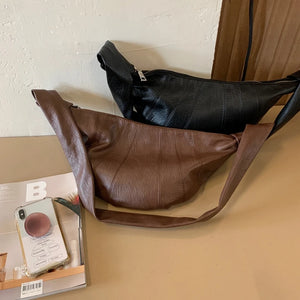 Japanese Dumpling Bag Crossbody Vintage Style Shoulder Bag