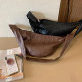 Japanese Dumpling Bag Crossbody Vintage Style Shoulder Bag