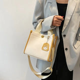 Japanese Element Large Capacity Handbag Messenger Bag