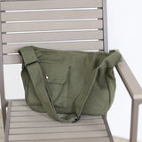 Japanese Canvas Shoulder Bag Harajuku Mori Art Student Messenger Bag