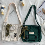 Japanese Messenger Bag Student Nylon Waterproof Crossbody Bags for Women