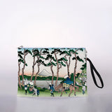 Japanese Ukiyoe Print Cosmetic Bag Lady Makeup Travel Storage