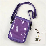 Japanese Transparent Small Square Pain Bag Diagonal Ita Bag