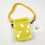 Japanese Transparent Small Square Pain Bag Diagonal Ita Bag