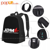 Jdm Cb7 4 Door Print Japanese Domestic Market Backpack Large