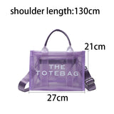 Jelley Square Shoulder Bag Chain Messenger Handbag