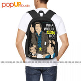 Punk Backpack Large Capacity Bookbag Softback Storage Bag Outdoor Running
