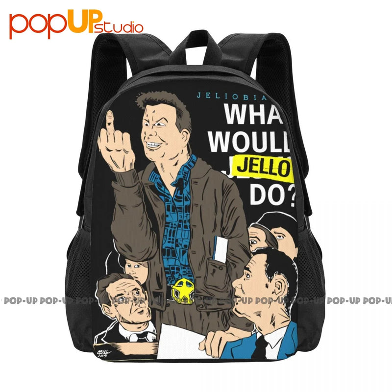 Punk Backpack Large Capacity Bookbag Softback Storage Bag Outdoor Running