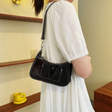 Transparent Jelly Shoulder Bag with Zipper for Street Strolling