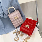 Jelly Mobile Phone Bag Summer Women Handbags Live Mini Crossbody Bag