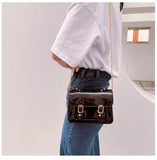 Jelly Vintage Chain Shoulder Bags for Women Casual Crossbody Bag